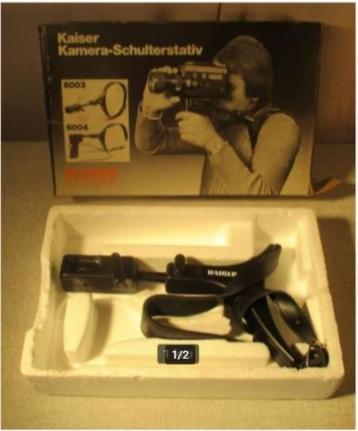 Retro Camera Schouder-Statief van Kaiser beschikbaar voor biedingen