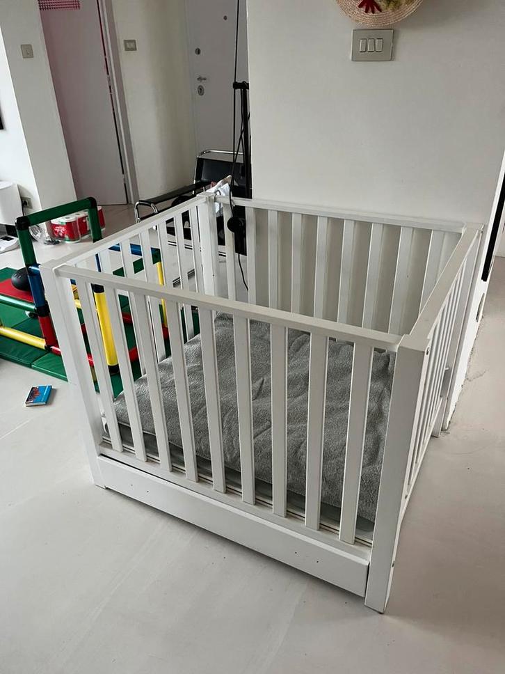 Park met matras in hoogte verstelbaar, Kinderen en Baby's, Babyparken, Zo goed als nieuw, In hoogte verstelbaar, Ophalen