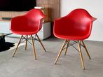 VITRA Eames DAW stoel (en), Ophalen of Verzenden, Zo goed als nieuw, Rood