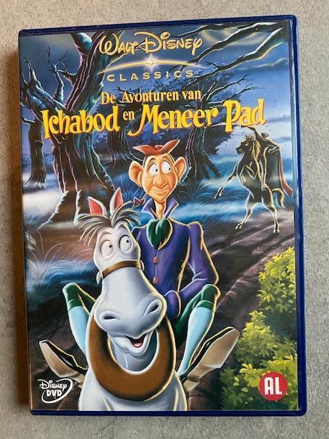 Walt Disney Classics DVD De avonturen van Ichabod en Mr Pad, Cd's en Dvd's, Dvd's | Tekenfilms en Animatie, Zo goed als nieuw