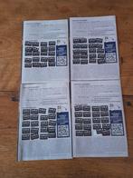 4 volle kaarten spaarzegels table talks delhaize, Verzamelen, Ophalen of Verzenden