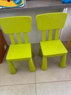 Twee ikea kinderstoelen groen, Ophalen, Gebruikt, Stoel(en)