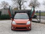Ford Fiesta /1.4 TDCI/Clima/Gekeurd met car pass/*******, 50 kW, 4 cilinders, Bruin, Leder