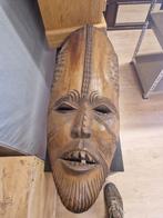 Groot Afrikaans masker, Antiek en Kunst, Kunst | Beelden en Houtsnijwerken, Ophalen