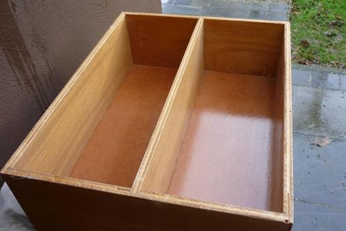 Vintage houten fichebakken, Diversen, Bureau-accessoires, Gebruikt, Ophalen of Verzenden