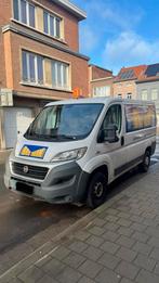FIAT DUCATO 2016, Auto's, Fiat, Zwart, Leder en Stof, 96 kW, Particulier