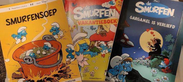 De smurfen x10 in zeer goede staat, Boeken, Stripverhalen, Zo goed als nieuw, Meerdere stripboeken, Ophalen