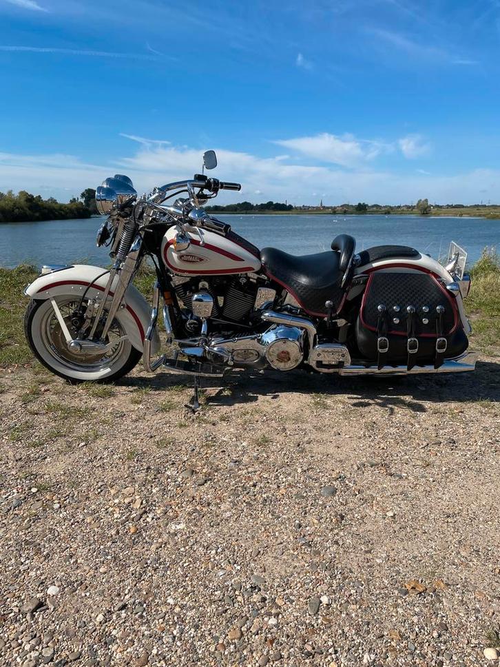 Zeldzame FLSTS Harley Springer 1997 1ste editie, Motoren, Motoren | Harley-Davidson, Particulier, Toermotor, Ophalen