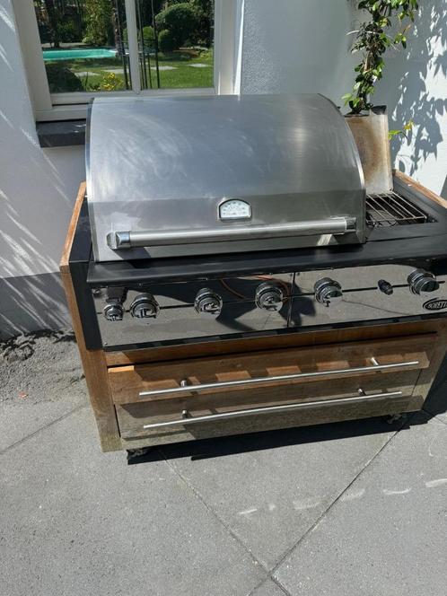 Boretti buitenkeuken/ gas-BBQ, Jardin & Terrasse, Barbecues à gaz, Utilisé, Enlèvement