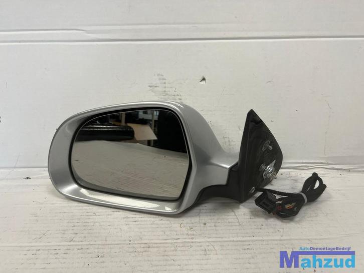 SKODA OCTAVIA 2 combi Zilver LA7W links spiegel 2007-2013, Auto-onderdelen, Spiegels, Skoda, Gebruikt, Ophalen of Verzenden