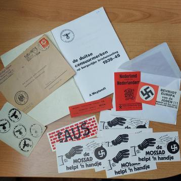Duitse censuurmerken WO2 - A. Weylandt/1980 beschikbaar voor biedingen