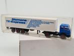 Mercedes vrachtwagen Siemens Electronika - Wiking 1/87, Hobby en Vrije tijd, Modelauto's | 1:87, Ophalen of Verzenden, Zo goed als nieuw
