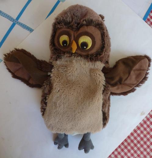 handpop uil, Kinderen en Baby's, Speelgoed | Knuffels en Pluche, Zo goed als nieuw, Overige typen, Ophalen of Verzenden