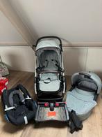 Pakket Buggy Mutsy, draagmand en maxi cosi + adapters, Kinderen en Baby's, Kinderwagens en Combinaties, Ophalen, Gebruikt, Mutsy