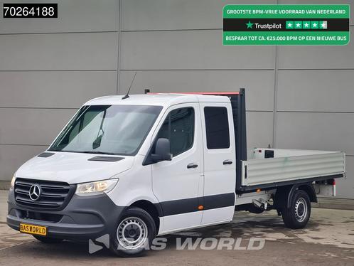 Mercedes Sprinter 317 CDI Dubbel Cabine Automaat Open Laadba, Auto's, Bestelwagens en Lichte vracht, Bedrijf, Te koop, Airconditioning