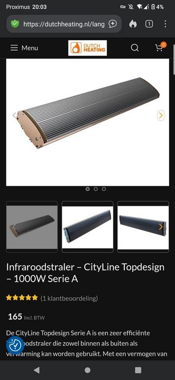Infraroodpaneel 100W beschikbaar voor biedingen