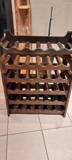 6 flessenhouders X 6 flessen, Ophalen, Kunststof, 50 tot 75 cm, Zo goed als nieuw