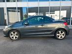Peugeot 207cc 1.6 HDI Cabrio in goede staat, Auto's, Euro 5, Stof, Zwart, Cabriolet