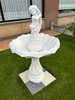 Tuinbeeld op sokkel in mooie staat, Tuin en Terras, Ophalen, Gebruikt, Steen