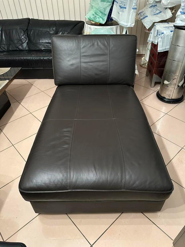 IKEA KIVIK zwart dagbed, Huis en Inrichting, Zetels | Zetels en Chaises Longues, Gebruikt, Eenpersoons, Minder dan 150 cm, 100 tot 125 cm