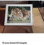 Mooie kader leeuw, Huis en Inrichting, Woonaccessoires | Schilderijen, Tekeningen en Foto's, Ophalen, Zo goed als nieuw