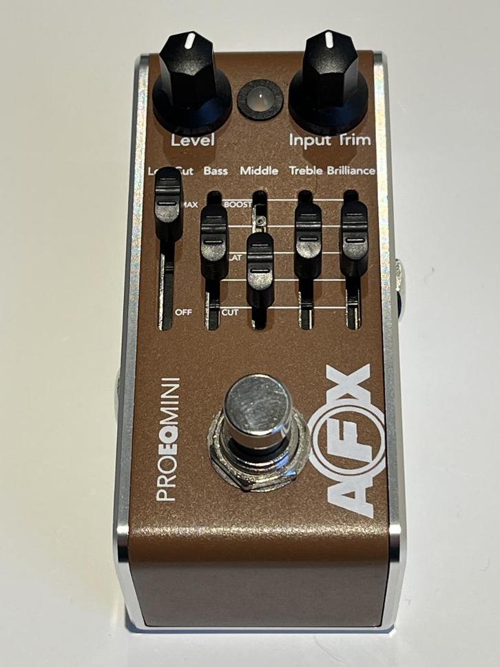 Fishman AFX PRO EQ mini, Musique & Instruments, Effets, Comme neuf, Equalizer ou Égaliseur, Enlèvement ou Envoi