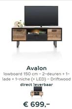 TV kast Henders & Hazel, 100 tot 150 cm, Zo goed als nieuw, Minder dan 100 cm, 25 tot 50 cm