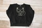 zwarte trui Karl Lagerfeld maat 156, Kinderen en Baby's, Ophalen of Verzenden, Zo goed als nieuw, Meisje, Trui of Vest