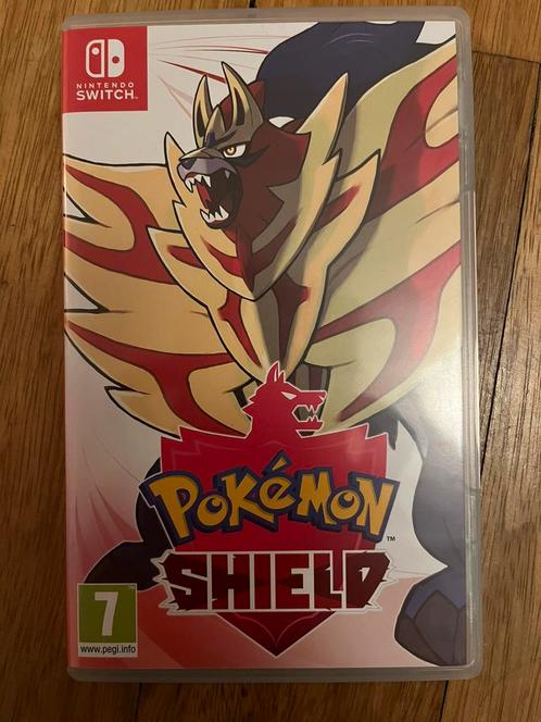 Pokémon Shield, Consoles de jeu & Jeux vidéo, Jeux | Nintendo Switch, Comme neuf, Jeu de rôle (Role Playing Game), À partir de 3 ans