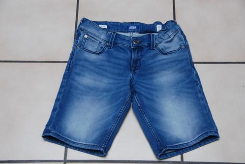 Bermuda's „Jack&Jones” jeansblauw T146 of 10/11A Zeer Goed!, Kinderen en Baby's, Kinderkleding | Maat 146, Zo goed als nieuw, Jongen