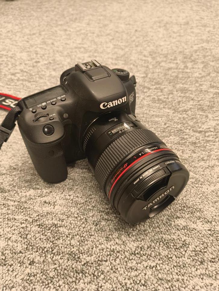 Canon eos 7d + Canon 35mm f/1.4 L DSLR camera, Audio, Tv en Foto, Fotocamera's Digitaal, Gebruikt, Spiegelreflex, Canon, Geen optische zoom