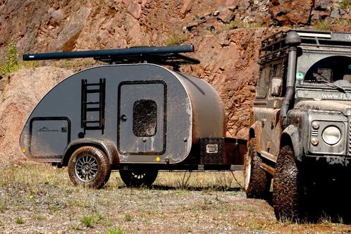 Miniatouring teardrop <750 kg huren, mini-caravan te huur, Caravans en Kamperen, Verhuur