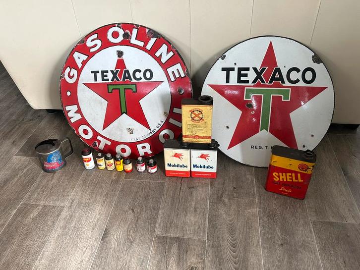 Plaques emaillees et bidons anciens, Collections, Marques & Objets publicitaires, Enlèvement