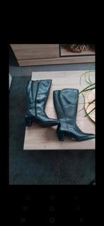 Nieuw , maat 39 , echt leer, Hoge laarzen, Zwart, Nieuw, Ophalen of Verzenden