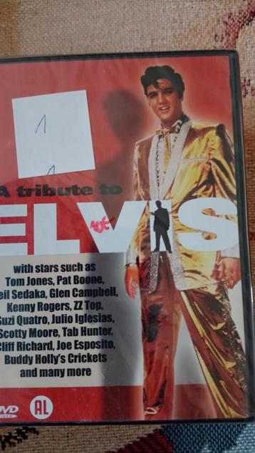 Elvis dvd. a tribute to Elvis (nieuw+sealed) beschikbaar voor biedingen