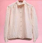 ✨️SALE‼️ VINTAGE Blouse Maat S/M In Prima staat✨️, Kleding | Dames, Ophalen of Verzenden, Zo goed als nieuw, Vintage, Roze