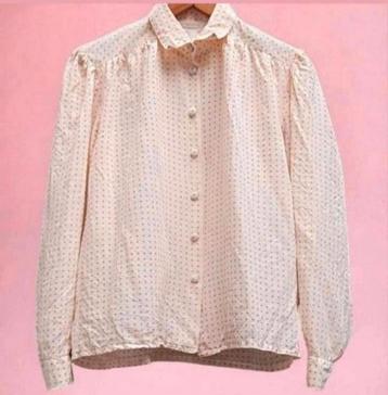 ✨️VINTAGE Blouse Maat S/M In Prima staat✨️ beschikbaar voor biedingen