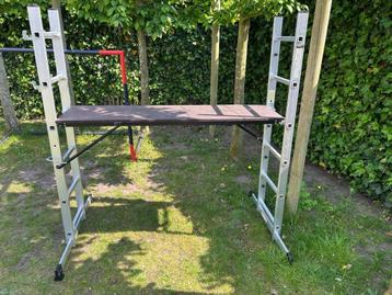 Stelling - ladder - combinatie "Escalo Multi+" beschikbaar voor biedingen