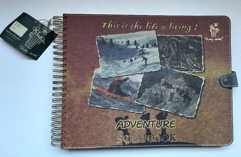 Scrapbook / fotoboek voor grote avonturen (kamp,...), Hobby en Vrije tijd, Scrapbooking, Ophalen of Verzenden