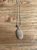 Collier en argent Jasper (925), Bijoux, Sacs & Beauté, Argent, Envoi, Avec pendentif, Gris