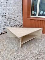 Up & Up (Italy) travertin salontafel / design tafel, Ophalen, Overige materialen, 100 tot 150 cm, Design/ recency/ vintage