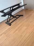 Zit-sta bureau / verstelbaar bureau-opzetstuk – goede staat, Informatique & Logiciels, Supports d'ordinateur portable, Enlèvement