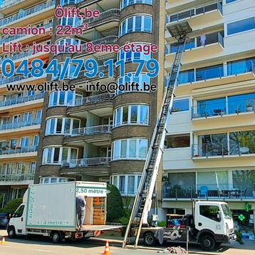 lift et camion pour déménagement ou transport  beschikbaar voor biedingen