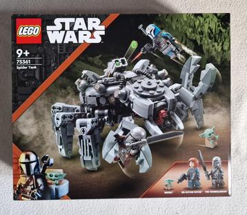 Lego Star Wars 75361 Spider Tank Mandalorian beschikbaar voor biedingen