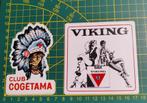 Lot 2x stickers Rookwaar Club Cogétama en Viking, Ophalen of Verzenden