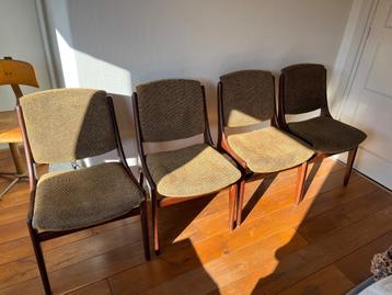 4x Jaren 60 Dutch design stoelen  beschikbaar voor biedingen