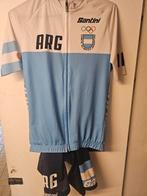 Set van fietsshirt Argentinië, Fietsen en Brommers, Ophalen of Verzenden, Zo goed als nieuw, L