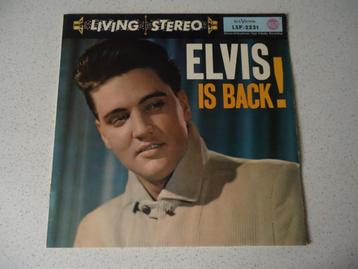 LP van "Elvis Presley" Elvis Is Back" anno 1960. beschikbaar voor biedingen