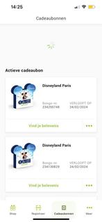 Tickets disneyland, Verzamelen, Disney, Ophalen of Verzenden