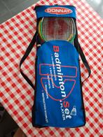 Donnay badmintonset voor 4p met net., Sport en Fitness, Ophalen, Nieuw
